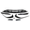 Déflecteur Avant Mercedes W176 16-18 Look AMG A45 Noir brillant