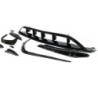Déflecteur Avant Mercedes W176 16-18 Look AMG A45 Noir brillant