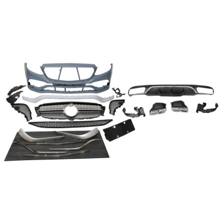 Kit De Carrosserie Mercedes W213 4p SW 2016-2019 look AMG E63