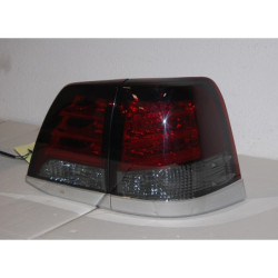 Feux Arrières Toyota Land Cruiser Fj200 08 Led Rouge Fumé