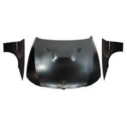 Capot Et Ailettes BMW E90 E91 05-08 Prefacelift Look M3