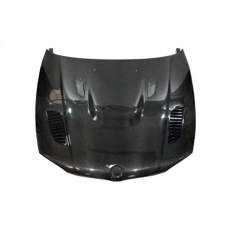 Capot Carbone BMW E81 E82 E87 E88 Look M3 GTR 4 Prises