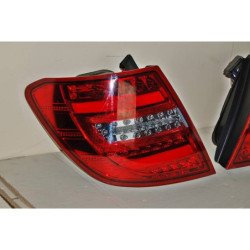 Feux Led Mercedes W204 2011-2014 Led Red Clear