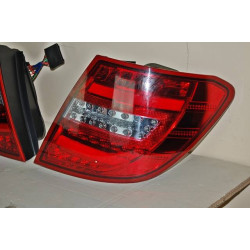 Feux Led Mercedes W204 2011-2014 Led Red Clear