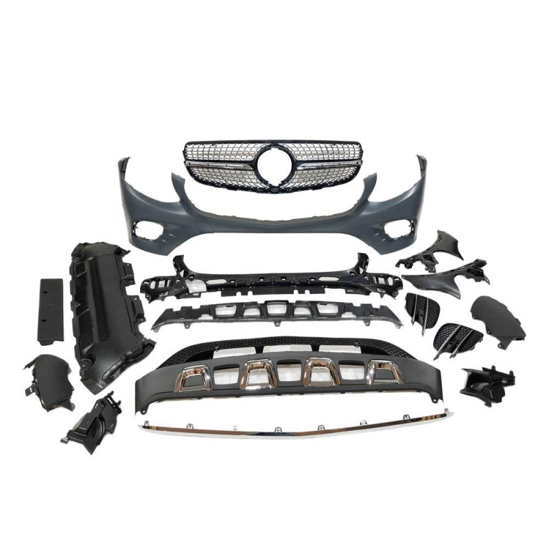 Pare-Choc Avant Mercedes X253 C253 Coupe 2015-2019 look AMG C43