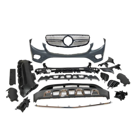 Pare-Choc Avant Mercedes X253 C253 Coupe 2015-2019 look AMG C43