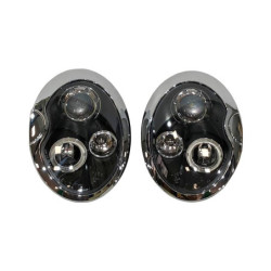 Phare Avant Yeux D'Ange Mini R50 R52 R53 '01 '05 Noir