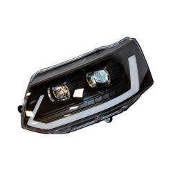 Phare Avant Lumière De Jour Volkswagen T5 09-16 Noir