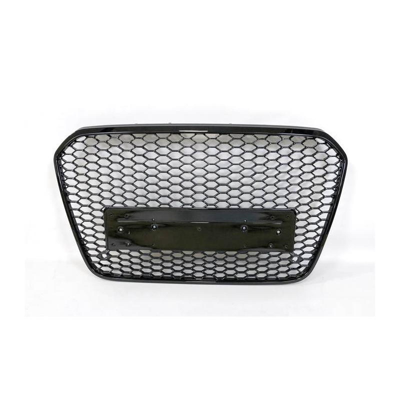 Calandre Audi A6 11-15 C7 Look RS6 Noir