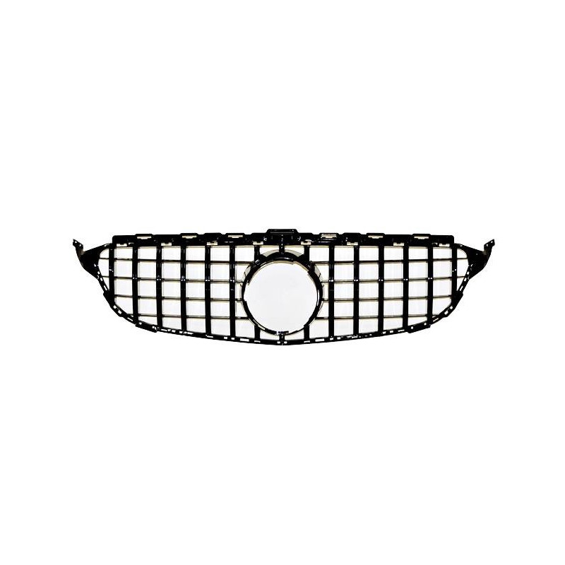 Calandre Mercedes W205 2014-2018 Look GTR Black