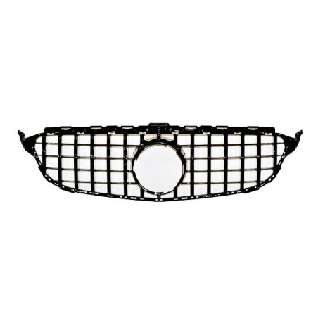 Calandre Mercedes W205 2014-2018 Look GTR Black