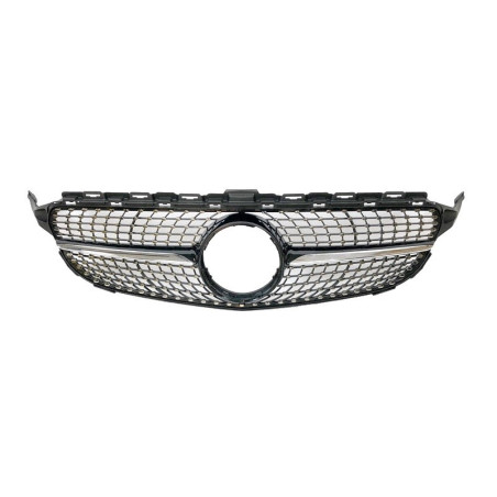 Calandre Mercedes W205 2014-2018 Look Diamond Chromed