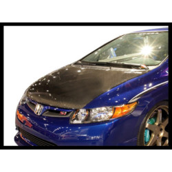 Capot Carbone Honda Civic '06 Coupe