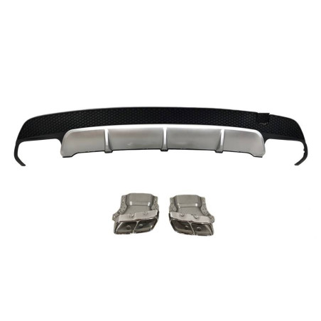Diffuseur Arrière Mercedes CLA W117 2013-2018 4P SW Look A45 ABS