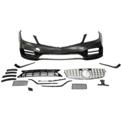 Pare-Choc Avant Mercedes W204 07-10 4P Coupe SW Look W205 C63