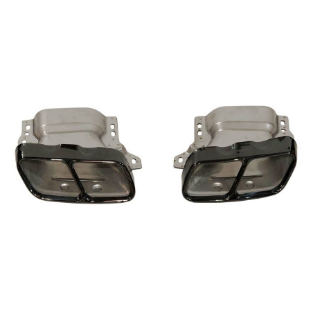 Sortie D'Échappement Mercedes W176 W117 look A45 Black