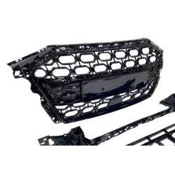 Calandre Avant Audi A3 2021+ Look RS3 Black