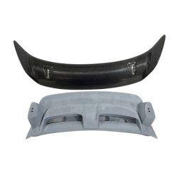 Malle Arrière En Fibre Porsche 911 997 2005-2008 Look GT2 Avec Aileron Carbone