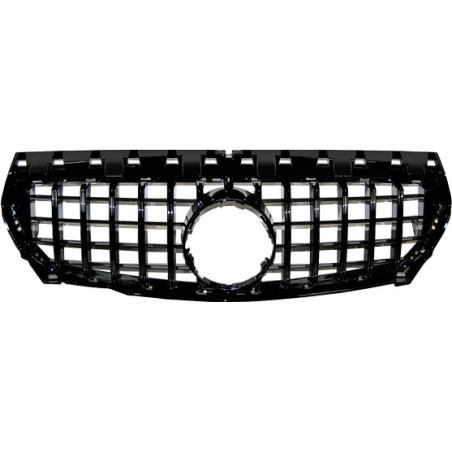Calandre Mercedes W117 CLA 2013-2019 Look GTR FULL BLACK