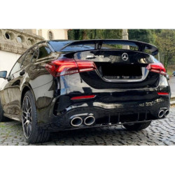 Aileron Mercedes W118 V177 Look CLA45 Noir brillant