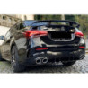 Aileron Mercedes W118 V177 Look CLA45 Noir brillant