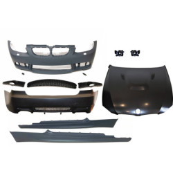 Kit De Carrosserie BMW E92 E93 06-09 Look M3 Antibrouillard Métal