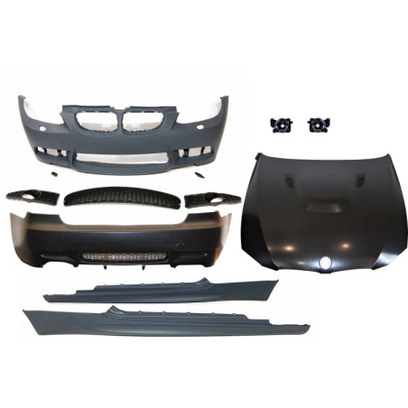 Kit De Carrosserie BMW E92 E93 06-09 Look M3 Antibrouillard Métal