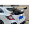 Aileron Honda Civic Mk10 2016-2021 look Mugen Carbon