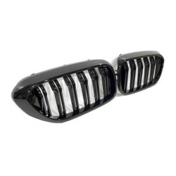 Calandre BMW G30 G31 Look M5 Noir Brillant