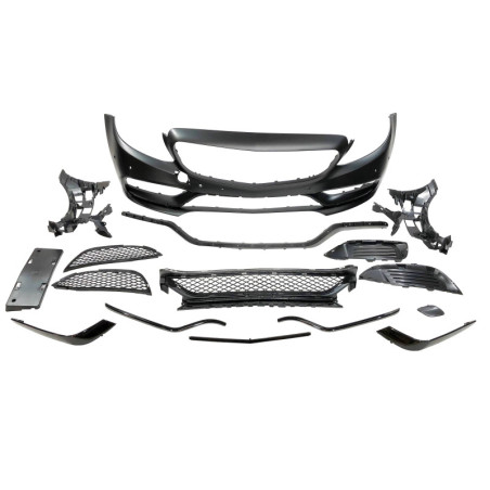 Pare - Choc Avant Mercedes W205 2014-2018 Coupe 4P SW look AMG C63