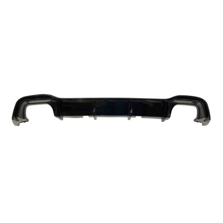 Diffuseur Arrière Volkswagen Golf 8 GTI MAX Noir brillant 2 Sortie double
