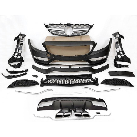 Kit De Carrosserie Mercedes W205 2014-2018 4P SW Look C63
