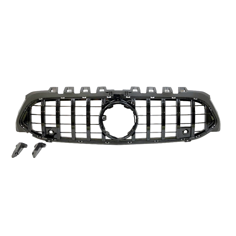 Calandre Mercedes W177 V177 Look GTR Caméra 360 Noir brillant