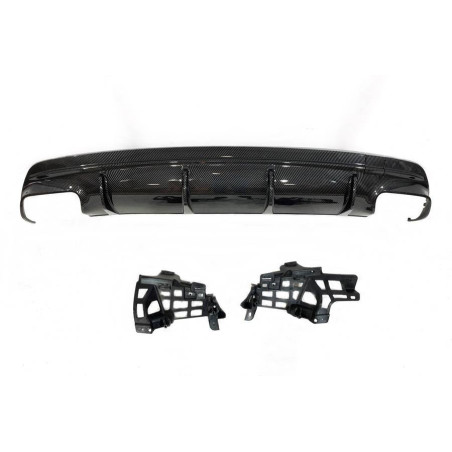 Diffuseur Arrière Mercedes CLA W117 16-18 4P SW Look A45 Carbone
