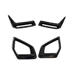 Splitters Avant BMW G05 X5 G18 LCI Noir brillant