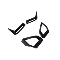 Splitters Avant BMW G05 X5 G18 LCI Noir brillant