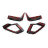 Splitters Avant BMW G05 X5 G18 LCI Noir brillant