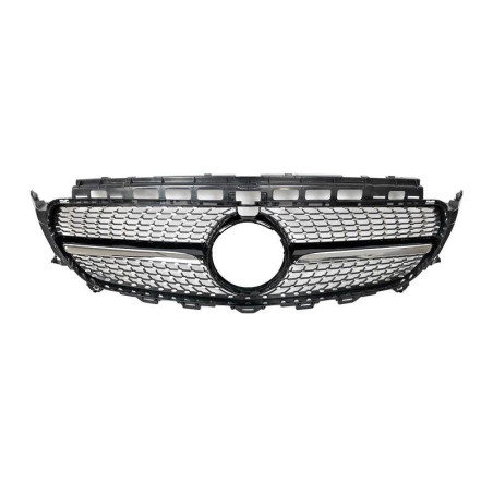 Calandre Mercedes W213 S213 C238 Diamond Caméra