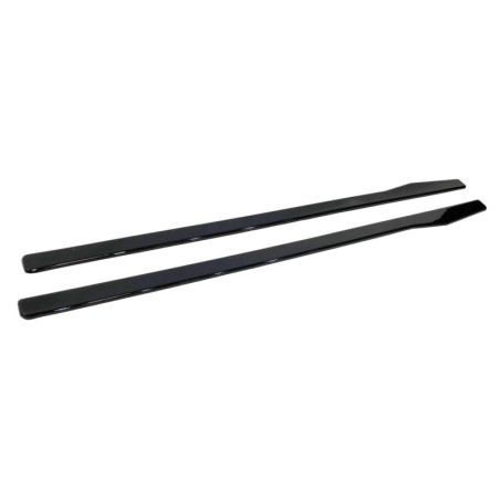Diffuseur Jupes Mercedes W205 2015+ Look AMG Noir brillant
