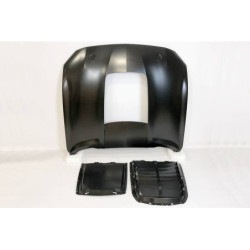 Capot Ford Mustang Look GT500 18-22 Aluminium