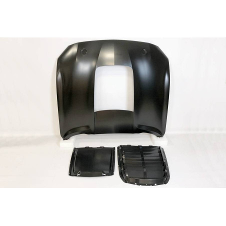 Capot Ford Mustang Look GT500 18-22 Aluminium