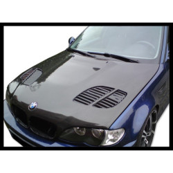 Capot Carbone BMW E46 '02-06 4P. Look M3 GTR C T