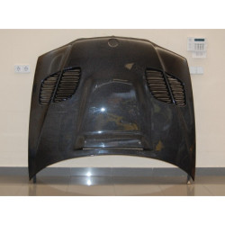 Capot Carbone BMW E46 '02-06 4P. Look M3 GTR C T