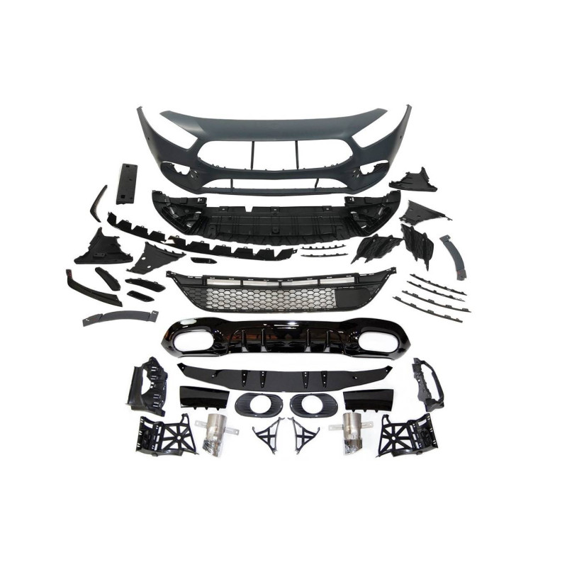Kit De Carrosserie Mercedes V177 Look AMG A35 4 Portes