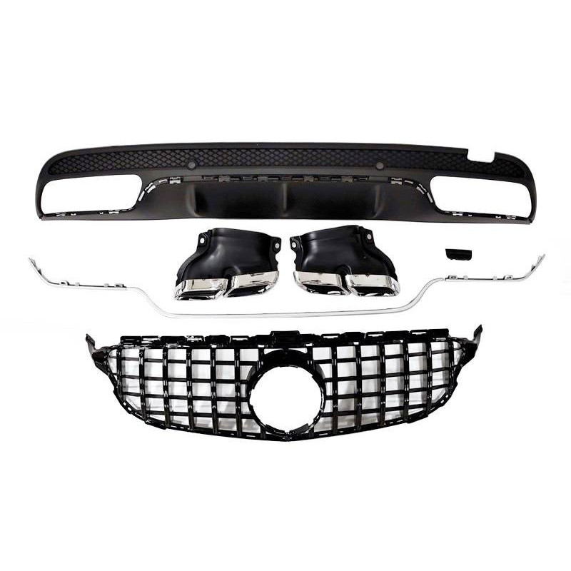 Kit De Carrosserie Mercedes W205 2014-2018 4P SW Look C63