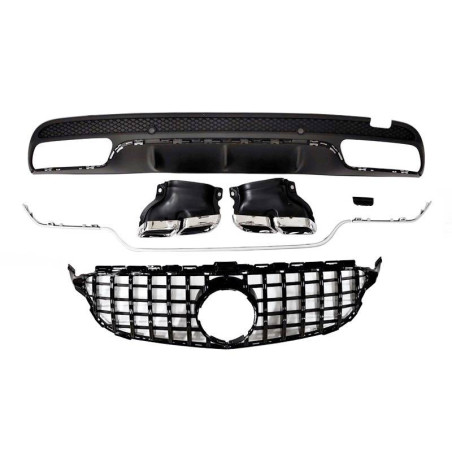 Kit De Carrosserie Mercedes W205 2014-2018 4P SW Look C63