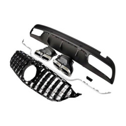 Kit De Carrosserie Mercedes W205 2014-2018 4P SW Look C63