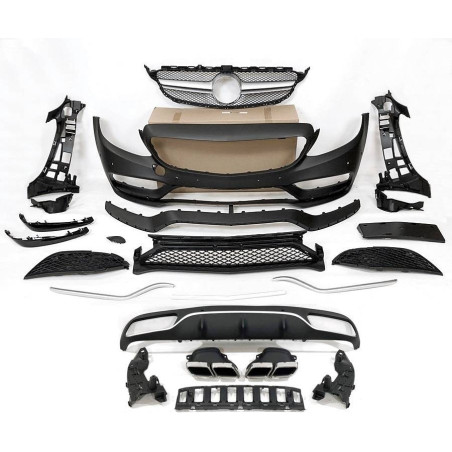 Kit De Carrosserie Mercedes W205 2014-2018 2P Look AMG C63