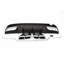 Déflecteur Arrière Mercedes W205 2014-2018 4P SW Look AMG C63 ABS