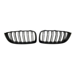 Calandre BMW F32 F33 F36 Look M4 Noir mat